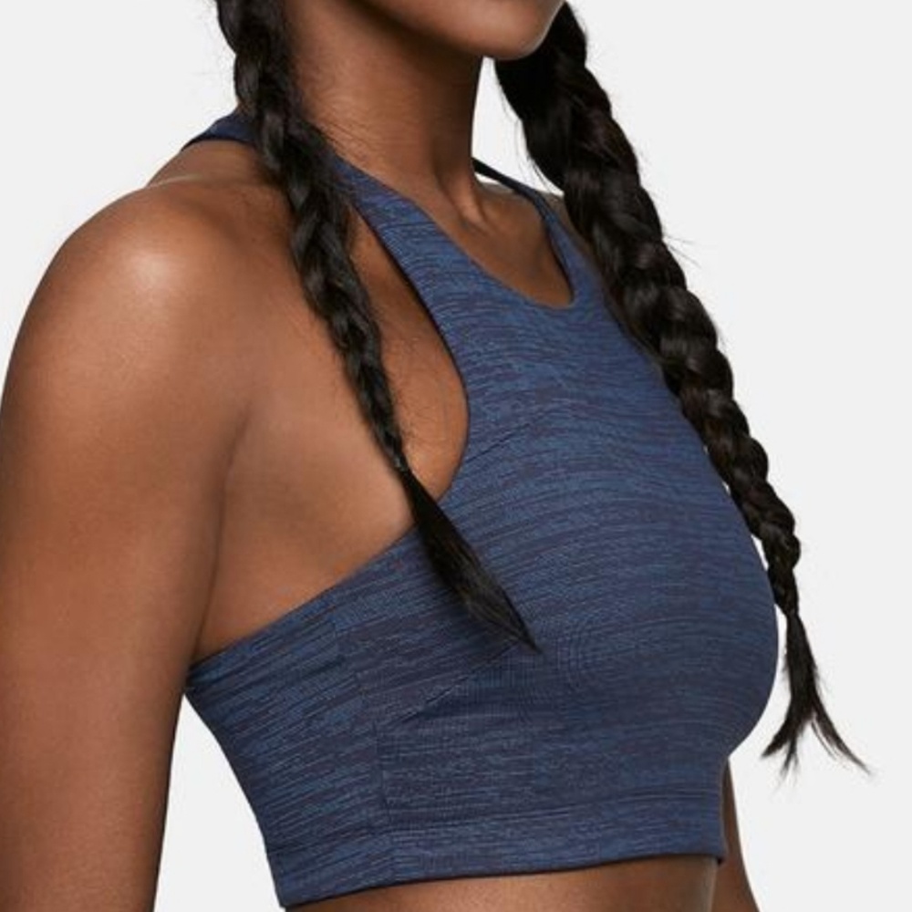 OV TechSweat Crop Top in Baltic (Small)